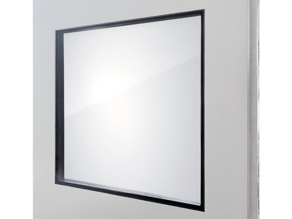 Χώρισμα clean room με παράθυρο