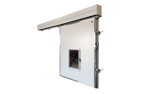 Βιομηχανική πόρτα ελεγχόμενης ατμόσφαιρας