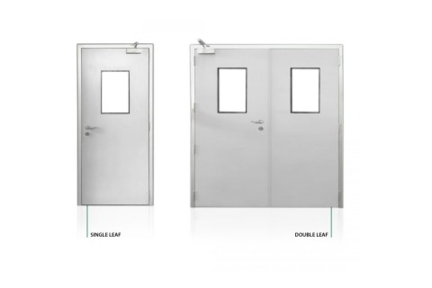  Clean room doors