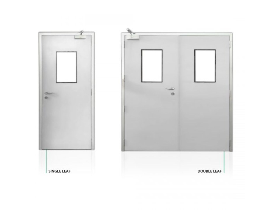 AMP clean room door AMP clean room door