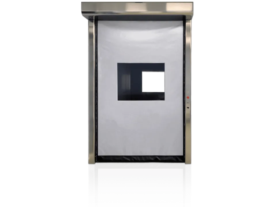 Clean room fast roll door