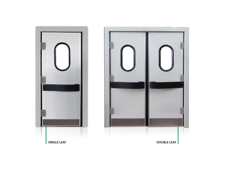 Swing polyurethane cold room door Swing polyurethane cold room door