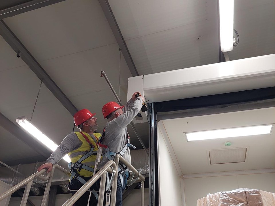 AMP high-speed fast roll doors