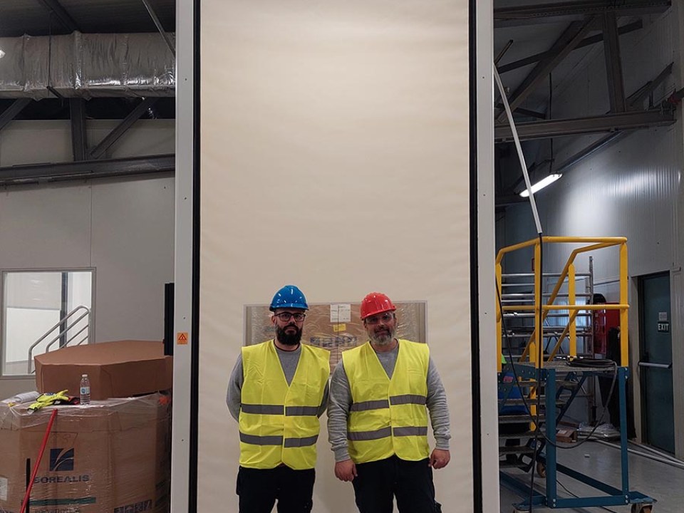 AMP high-speed fast roll doors