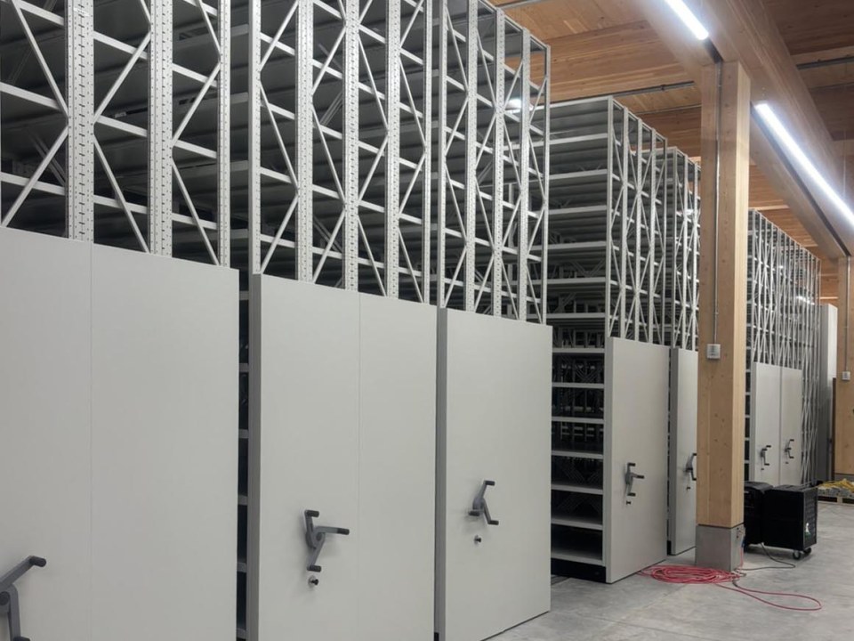 AMP Fire rated hinged and sliding cold storage door for Royal BC Museum in Victoria City (Canada)