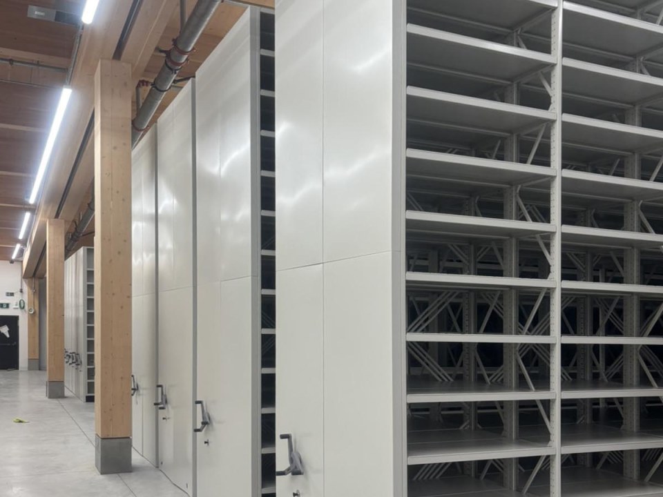 AMP Fire rated hinged and sliding cold storage door for Royal BC Museum in Victoria City (Canada)