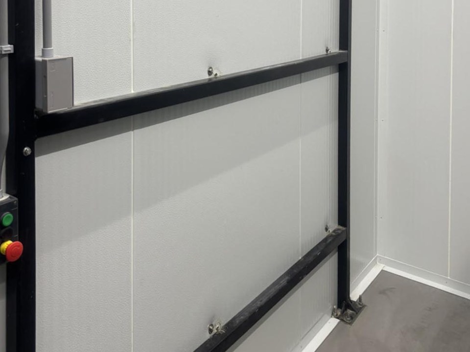 AMP Fire rated hinged and sliding cold storage door for Royal BC Museum in Victoria City (Canada)