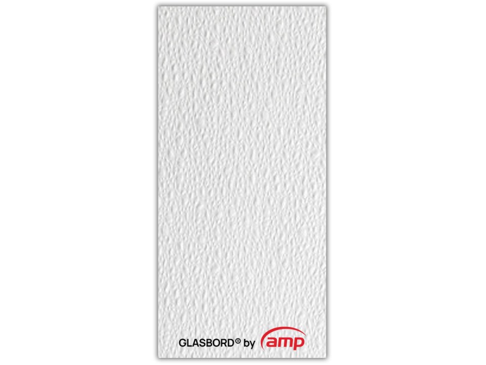 Glasbord embossed sheet 1200 x 2500, thick 2,3mm