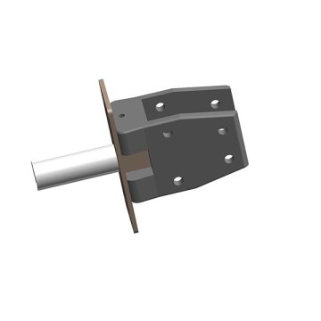 Heavy duty hinge for flip -flap doors Heavy duty hinge for flip -flap doors