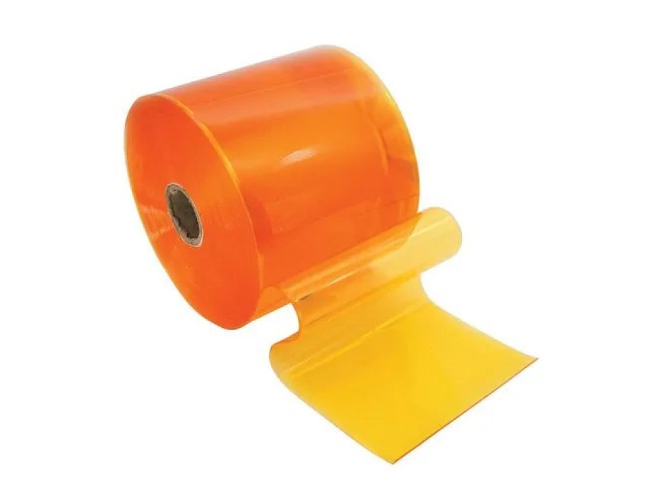 PVC curtain roll yellow ant-insect 200 X 2- 50m