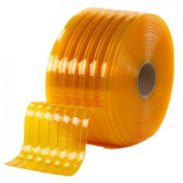 Ρολό PVC 300x3 κίτρινο ριγέ/50m