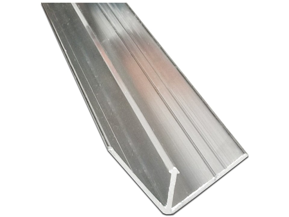 Alunimum hygiene corner profile
