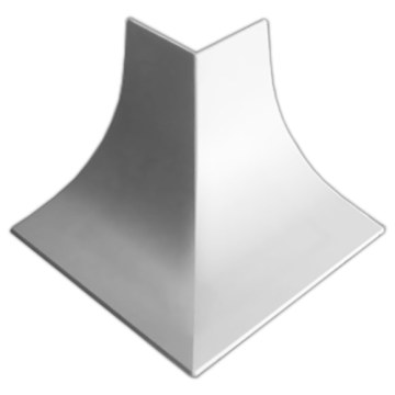 Hygiene PVC outer profile corner