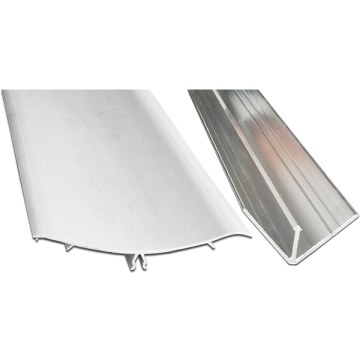 Hygiene corner profile set (PVC with aluminum base)