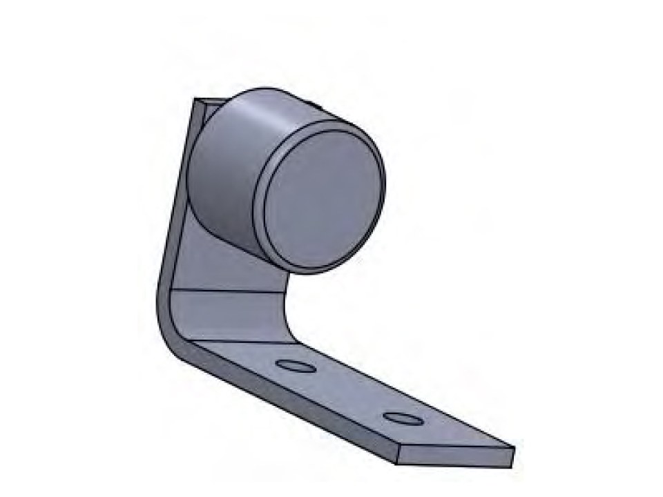 Στοπ οδηγού σύρσεως στην ανοιχτή θέση (λαμάκι-γωνιά-λαστιχένια ροδάκια 111888)